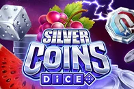 Silver Coins Dice